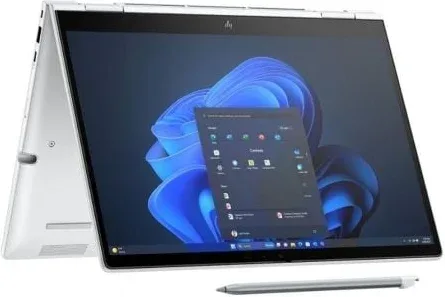HP EliteBook 8 Flip G1i 13 inch Notebook AI PC Wolf Pro Security Edition Intel Core Ultra 5 225U Híbrido (2-en-1) 33,8 cm (13.3") Pantalla táctil WUXGA 16 GB LPDDR5x-SDRAM 512 GB SSD Wi-Fi 7 (802.11be) Windows 11 Pro Plata