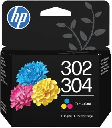 Cartucho de Tinta Original HP nº302/304/ Tricolor