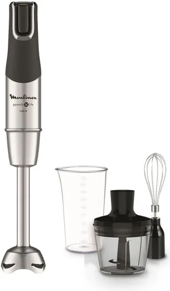 Batidora de mano moulinex powerlix life 1200w