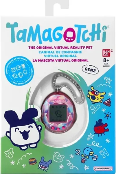 Tamagotchi original bandai pink treasure jewel