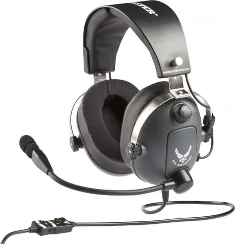 Thrustmaster T.Flight U.S. Air Force Edition Auriculares Diadema Conector de 3,5 mm Negro