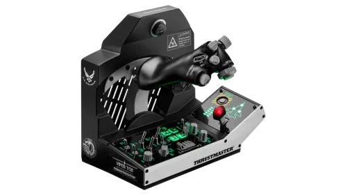 Thrustmaster VIPER TQS MISSION PACK Negro USB Joystick/Palanca de control lateral + cuadrante de aceleración PC