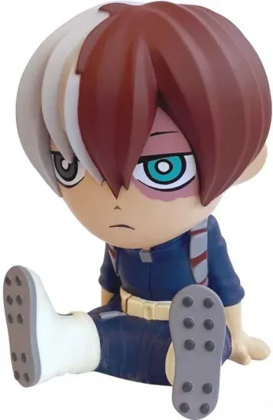 Figura hucha plastoy my hero academia shoto todoroki tirelire re - run 18cm
