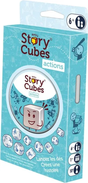 Juego de mesa story cubes acciones pegi 6