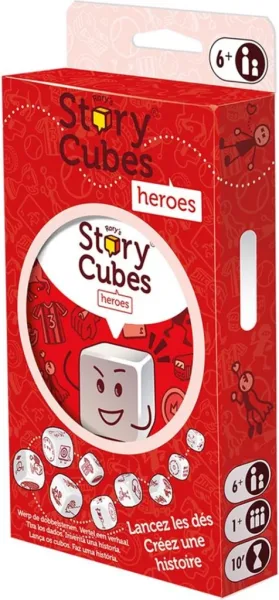 Juego de mesa story cubes heroes pegi 6