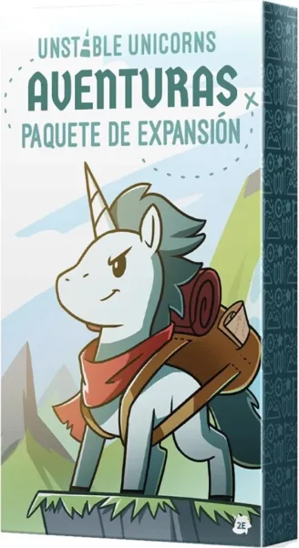 Juego de mesa unstable unicorns aventuras pegi 8