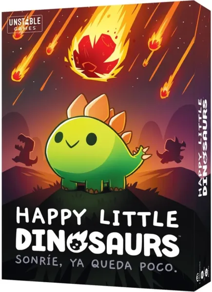 Juego de mesa happy little dinosaurs pegi 8
