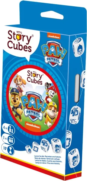 Juego de mesa story cubes: patrulla canina edad recomendada 4 años