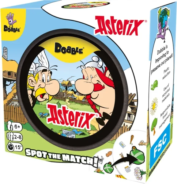 Juego de mesa dobble asterix pegi 6