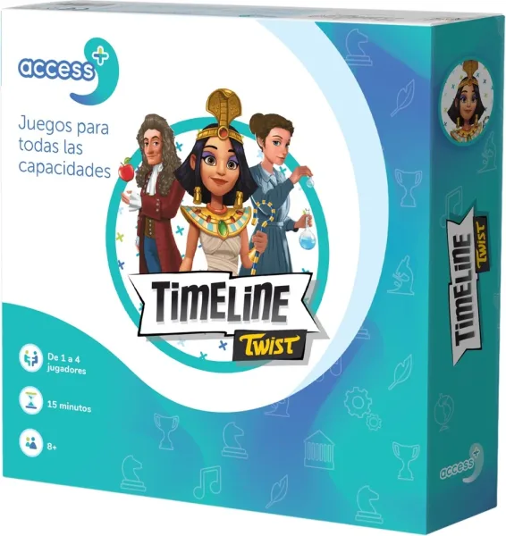 Juego de mesa timeline access+ edad recomendada 8 años