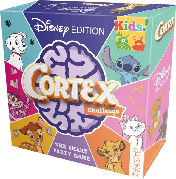 Juego de mesa cortex kids disney edition edad recomendada 6 años