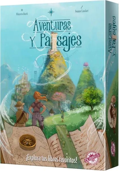 Juego de mesa aventuras y paisajes edad recomendada 10 años