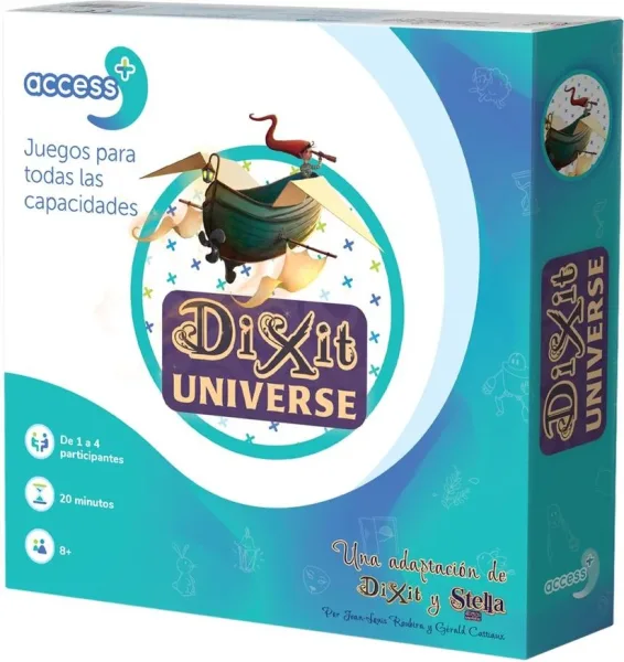 Juego de mesa dixit universe access+ edad recomendada 8 años