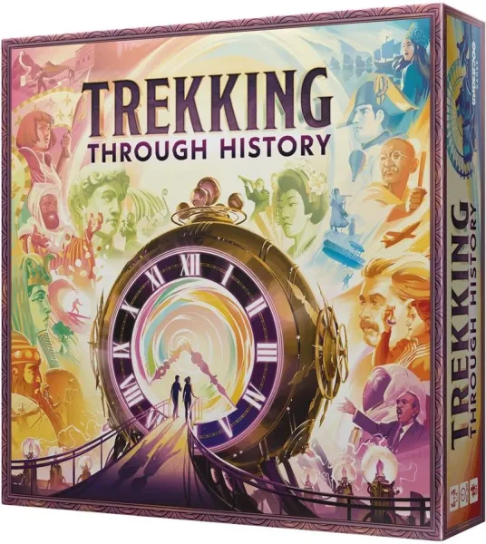 Juego de mesa trekking through history edad recomendada 10 años