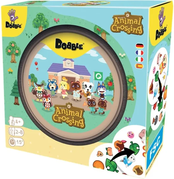Juego de mesa dobble animal crossing