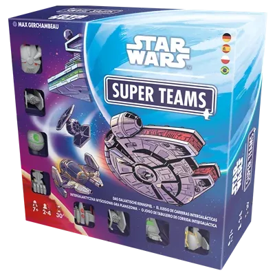 Juego de mesa star wars super teams