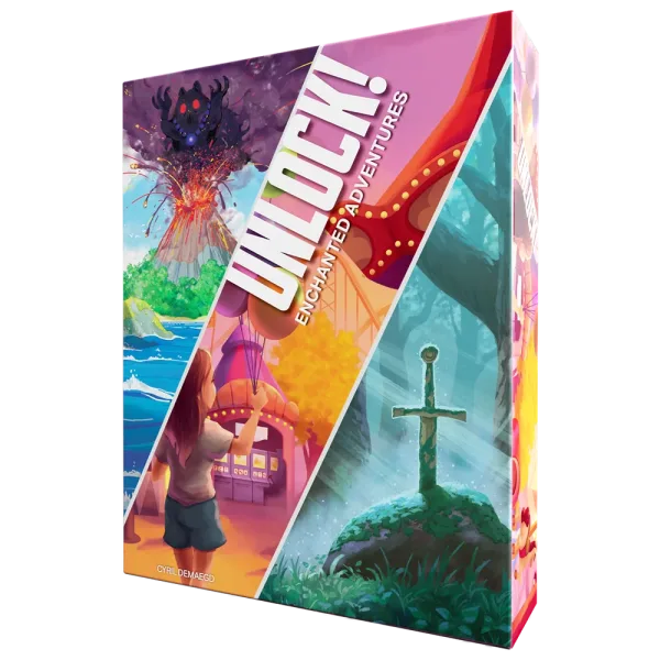 Juego de mesa unclock! enchanted adventures