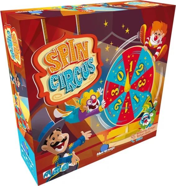 Juego de mesa spin circus edad recomendada 4 años