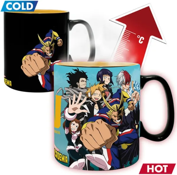 Taza termica abysse my hero academia