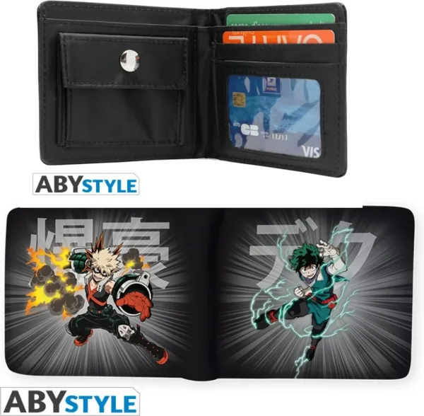 Cartera abystyle my hero acdemia izuku & bakugo