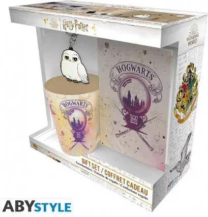 Set abysse harry potter taza + llavero + libreta