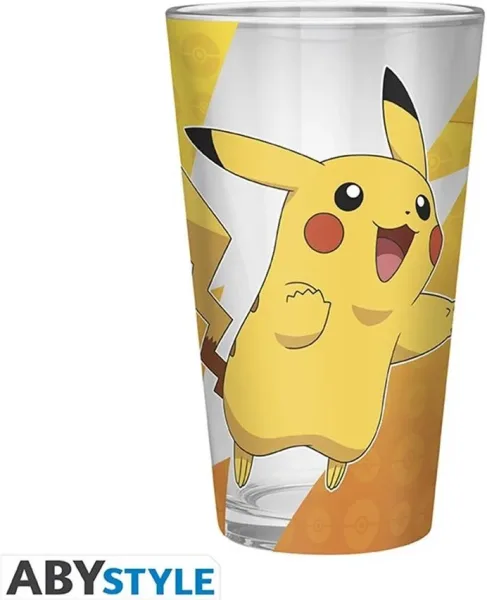 Vaso abystyle pokemon pikachu foil 400ml