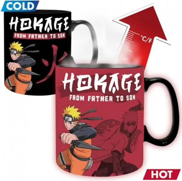 Taza abystyle naruto shippuden 460 ml from father to son