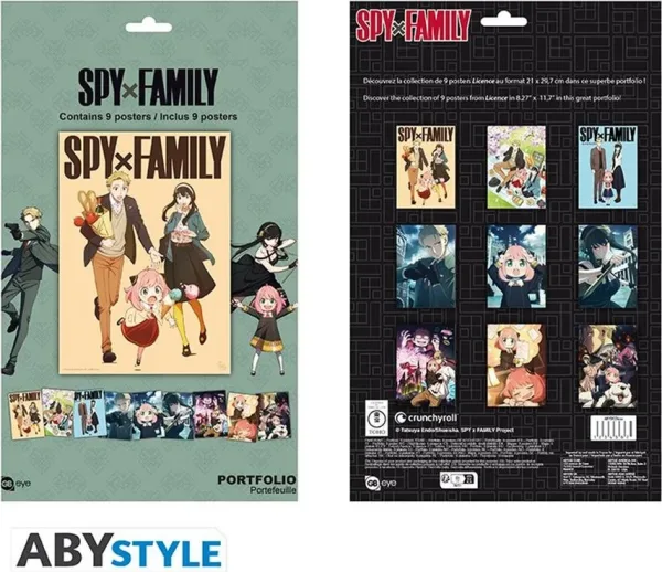 Portfolio 9 posters abystyle spy x family