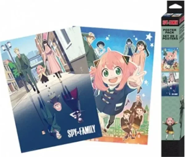 Set pack 2 poster abystyle spy x family a double family