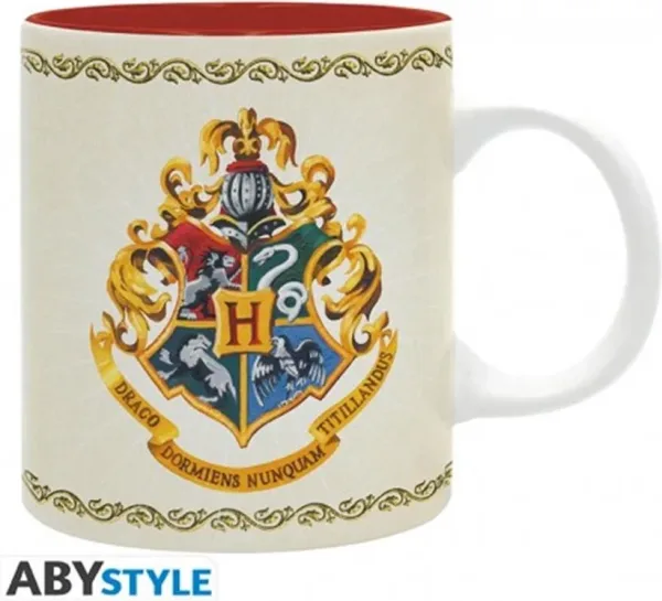 Taza abystyle harry potter 4 casas 320 ml
