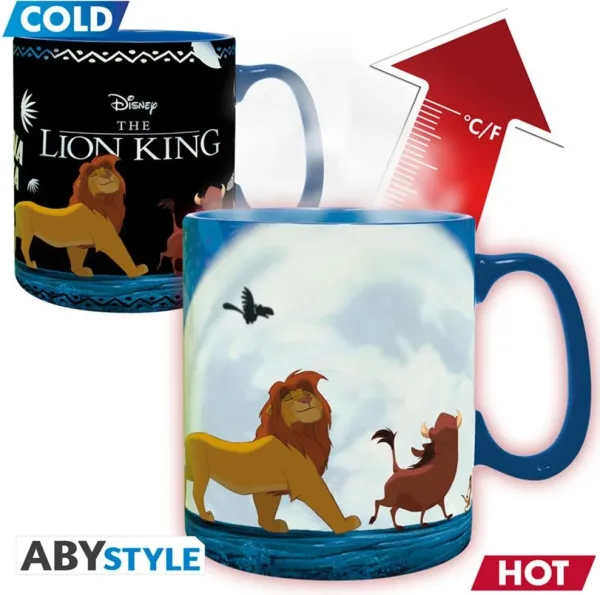Taza termica abystyle disney el rey leon 460ml