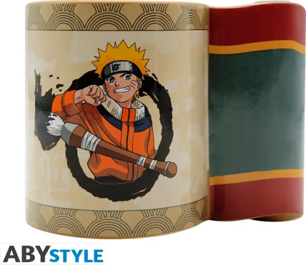 Taza 3d abystyle naruto pergamino