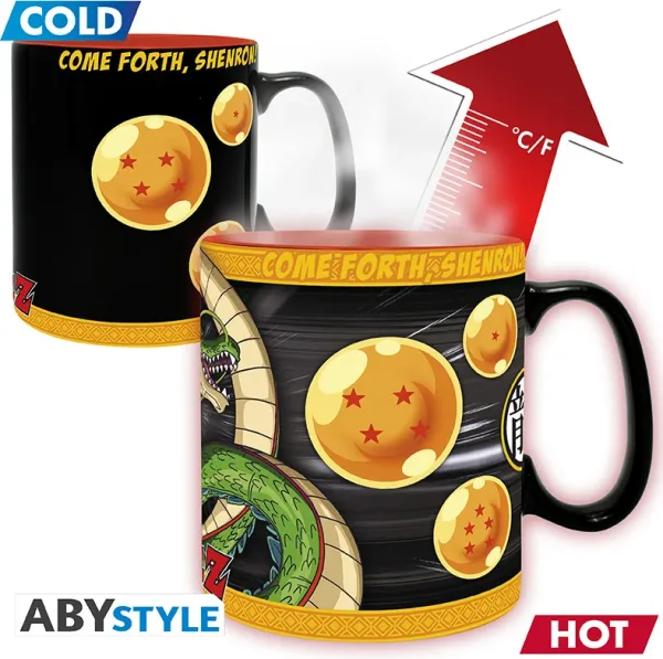 Taza termocolora dragon ball z shenron 460 ml