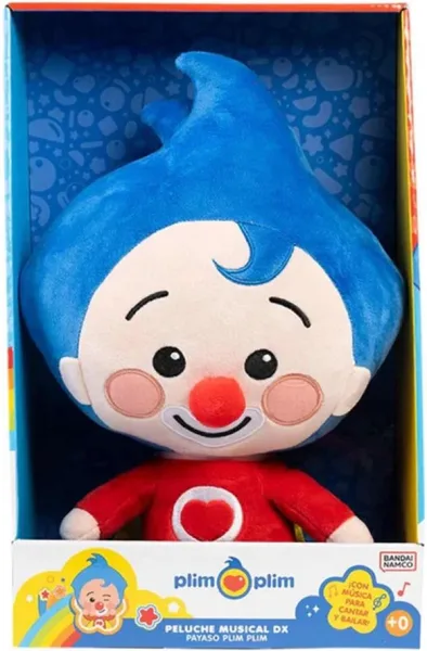 Peluche musical dx payaso plim plim
