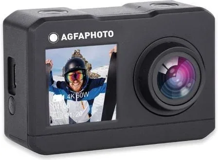 Cámara Digital Deportiva AgfaPhoto AC7000 2.7K/ 16MP/ Ángulo de visión 120º/ Gris