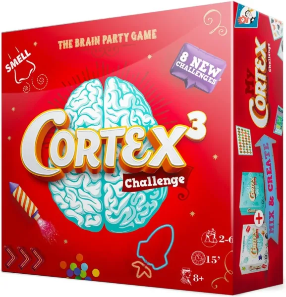 Juego de mesa asmodee cortex 3 challenge pegi 8
