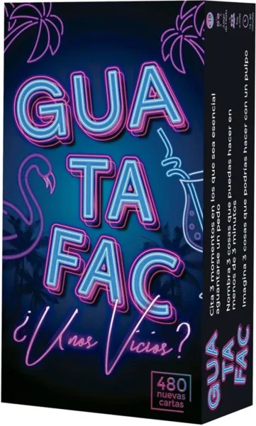 Juego de mesa asmodee guatafac ¿unos vicios? pegi 16