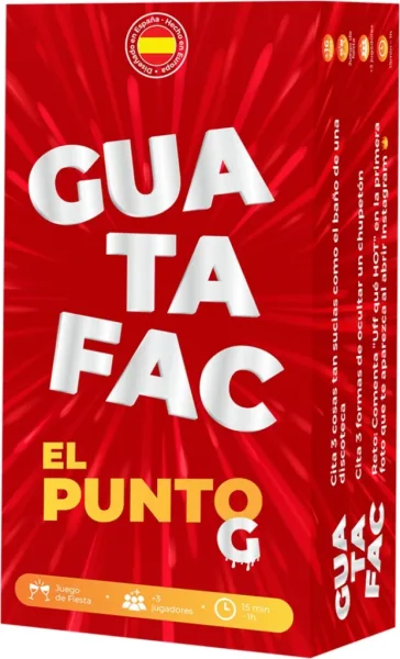 Juego de mesa guatafac el punto g pegi 16