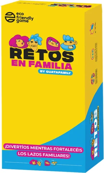 Juego de mesa retos en familia edad recomendada 12 años