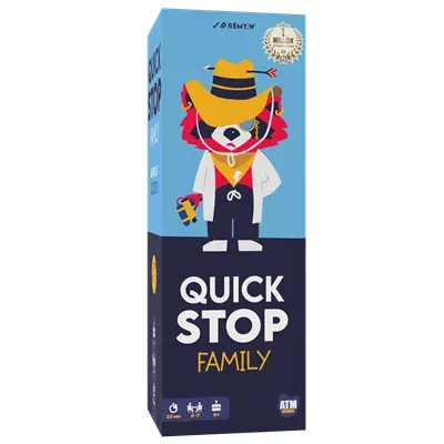 Juego de mesa quick stop family