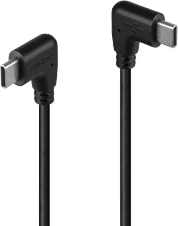 Lindy 32008 cable USB USB 2.0 0,5 m USB C Negro