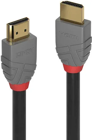 Lindy 36967 cable HDMI 10 m HDMI tipo A (Estándar) Negro, Gris