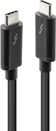 Lindy 41557 cable Thunderbolt 2 m 20 Gbit/s Negro