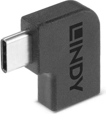 Lindy 41894 cambiador de género para cable USB 3.2 Type C Negro
