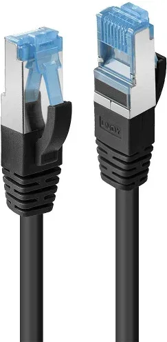 Lindy 47410 cable de red Negro 0,3 m Cat6a S/FTP (S-STP)