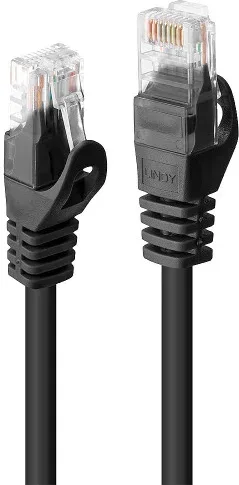 Lindy 48194 cable de red Negro 3 m Cat6 U/UTP (UTP)