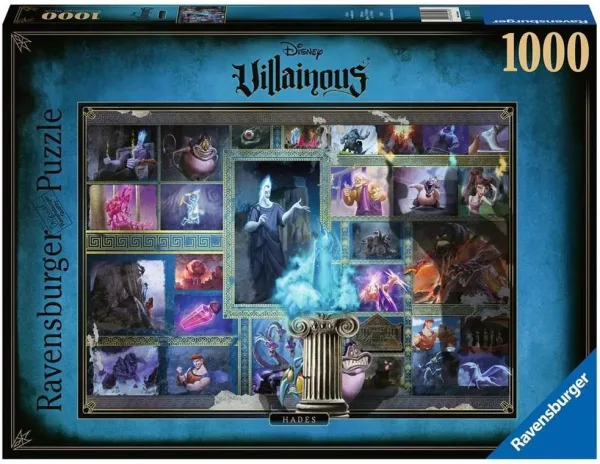 Puzzle ravensburger disney villainous: hades 1000 piezas