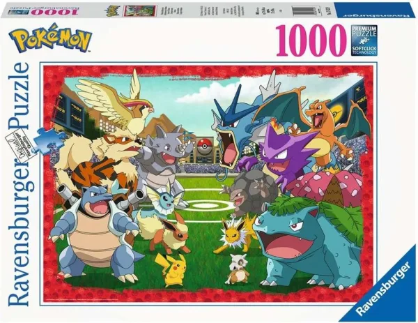 Puzzle ravensburger pokemon 1000 piezas
