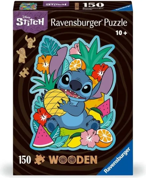 Puzzle de madera ravensburger disney stitch 150 piezas