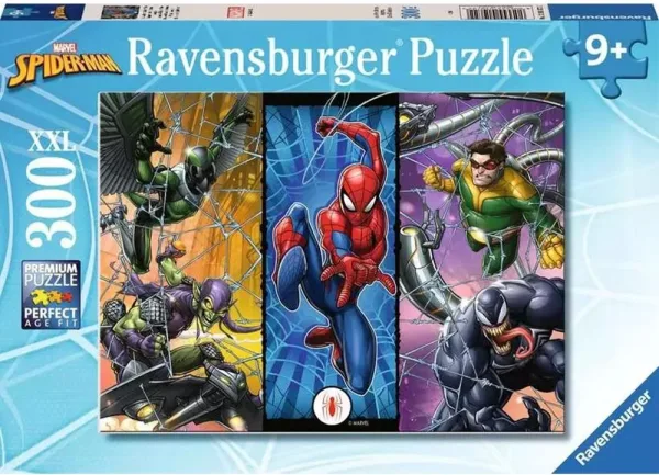Puzzle ravensburger spiderman 9+ 300 piezas